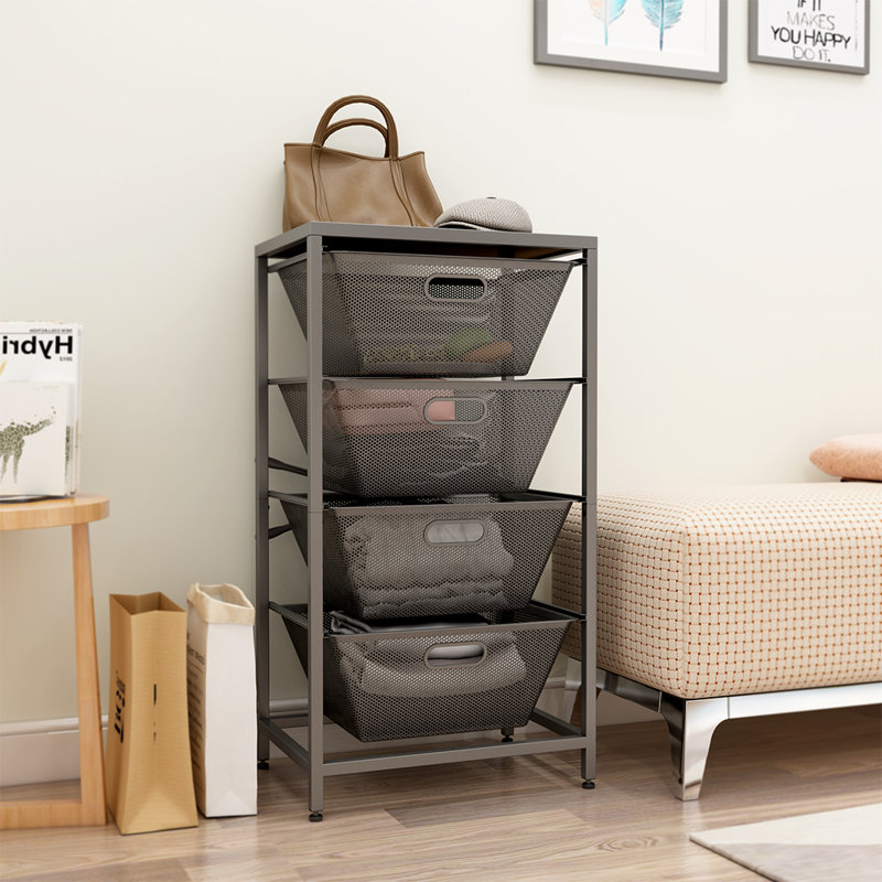 LANGRIA Shelving Unit with Sliding Drawer Wayfair